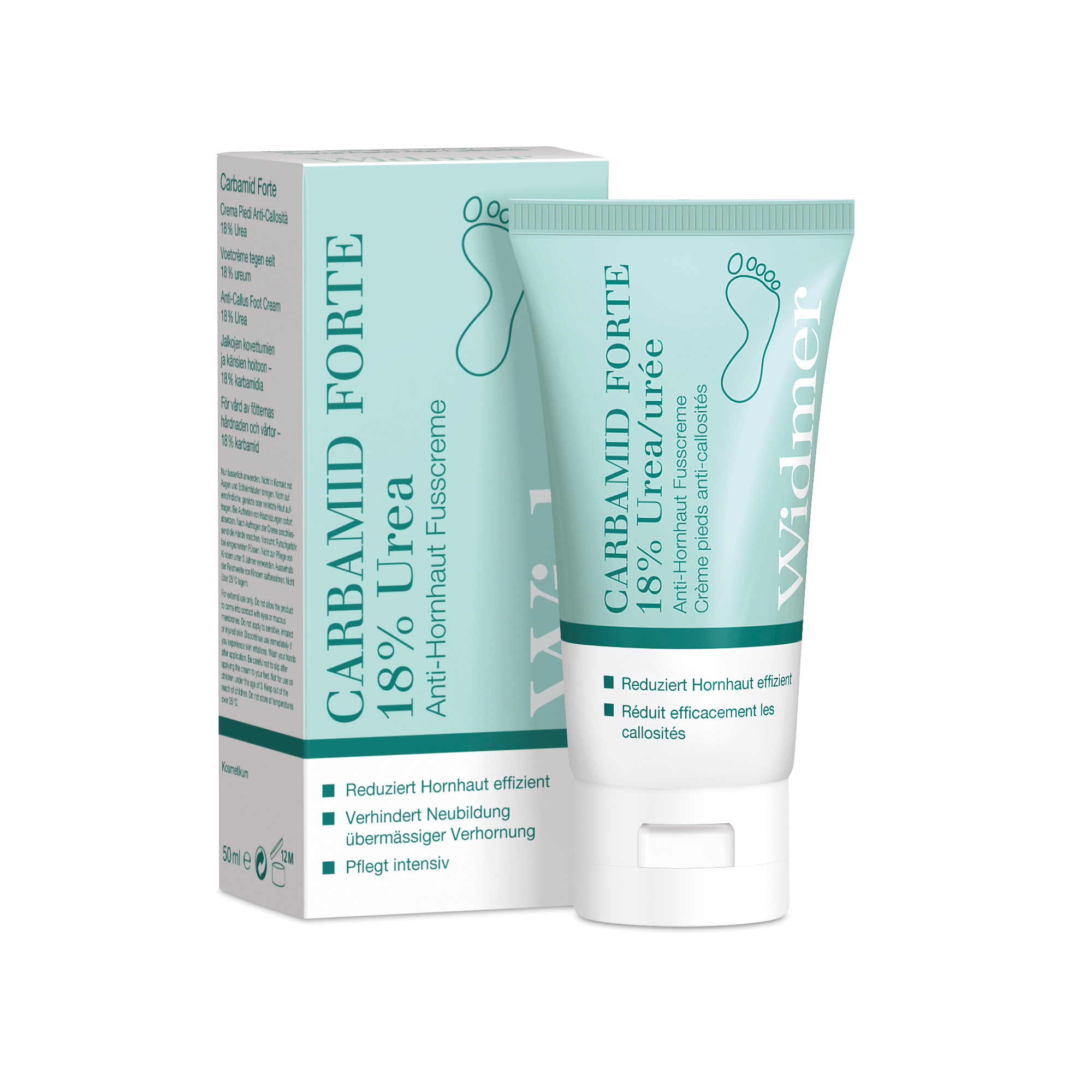 Louis Widmer Carbamid Forte 18% Urea ohne Parfum 75 ml
