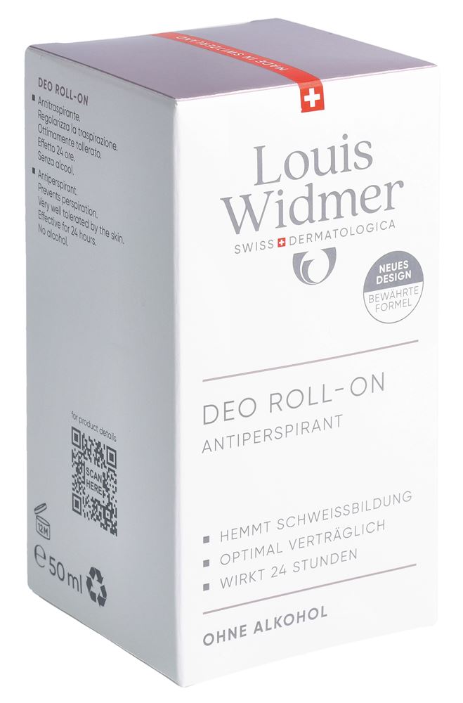 Louis Widmer Deo Roll-on Antiperspirant parfumiert 50 ml