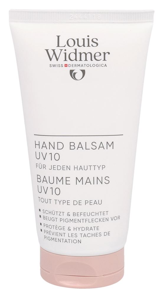 Louis Widmer Hand Balsam Uv10 parfumiert 75 ml