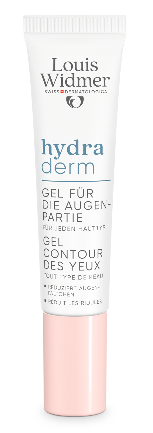 Louis Widmer Hydraderm Gel für die Augenpartie ohne Parfum 15 ml