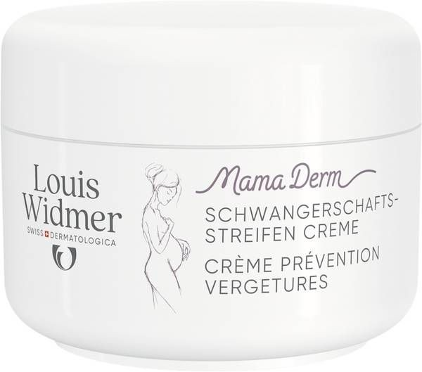 Louis Widmer MamaDerm Schwangerschaftsstreifen Creme ohne Parfum 250 ml