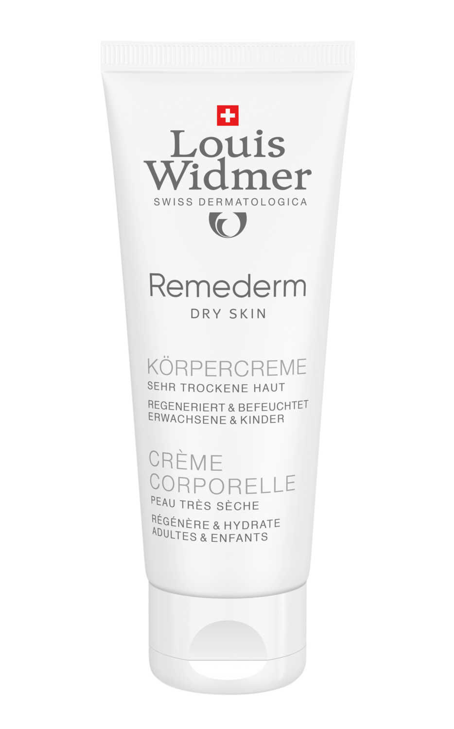 Louis Widmer Remederm Körpercreme ohne Parfum 75 ml