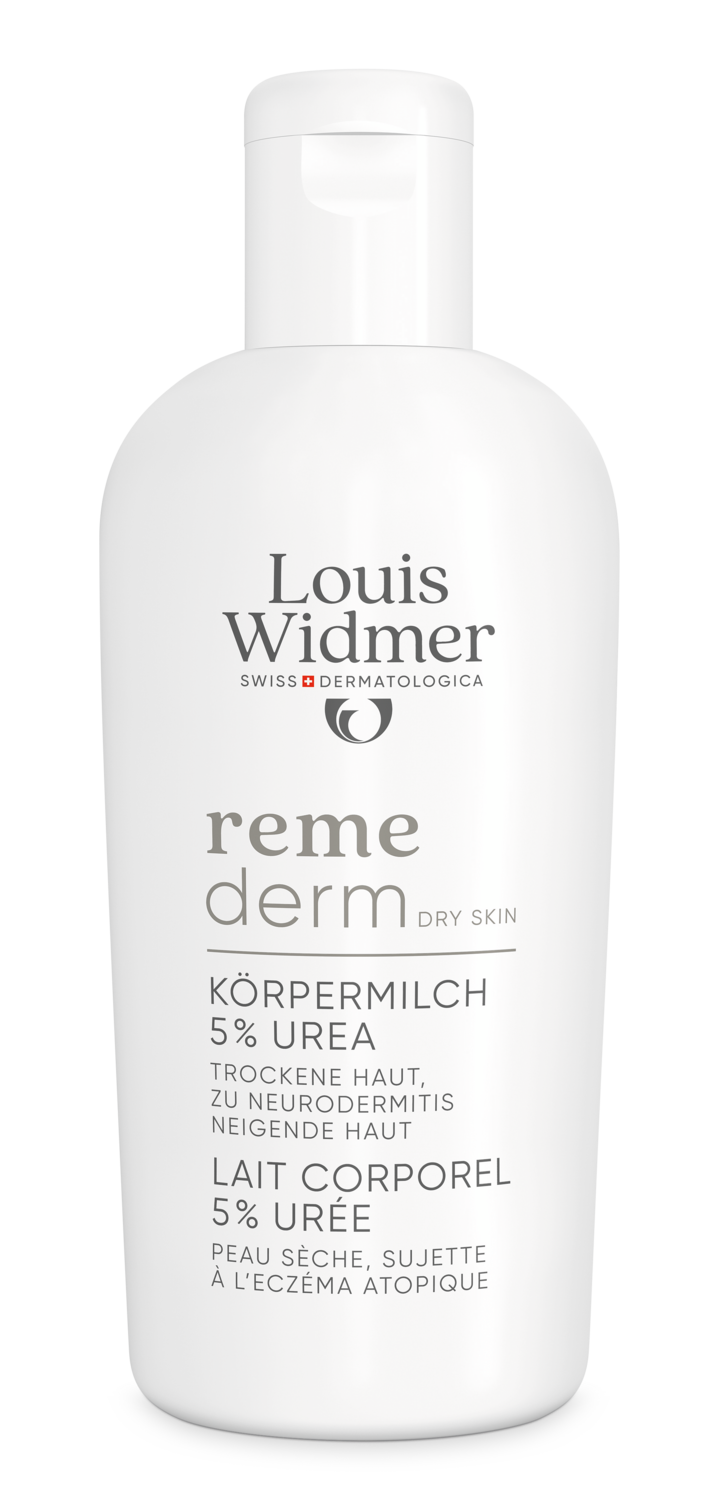 Louis Widmer Remederm Körpermilch 5% Urea ohne Parfum 200 ml