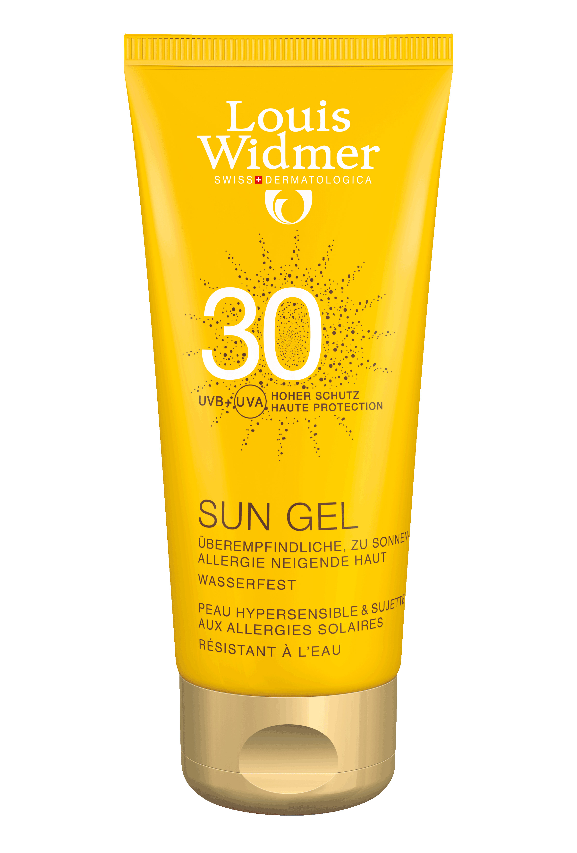 Louis Widmer Sun Gel Lsf30 ohne Parfum 100 ml