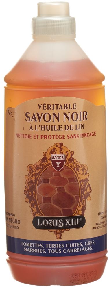 Louis Xiii Original Seife Leinsamenöl schwarz 1 lt
