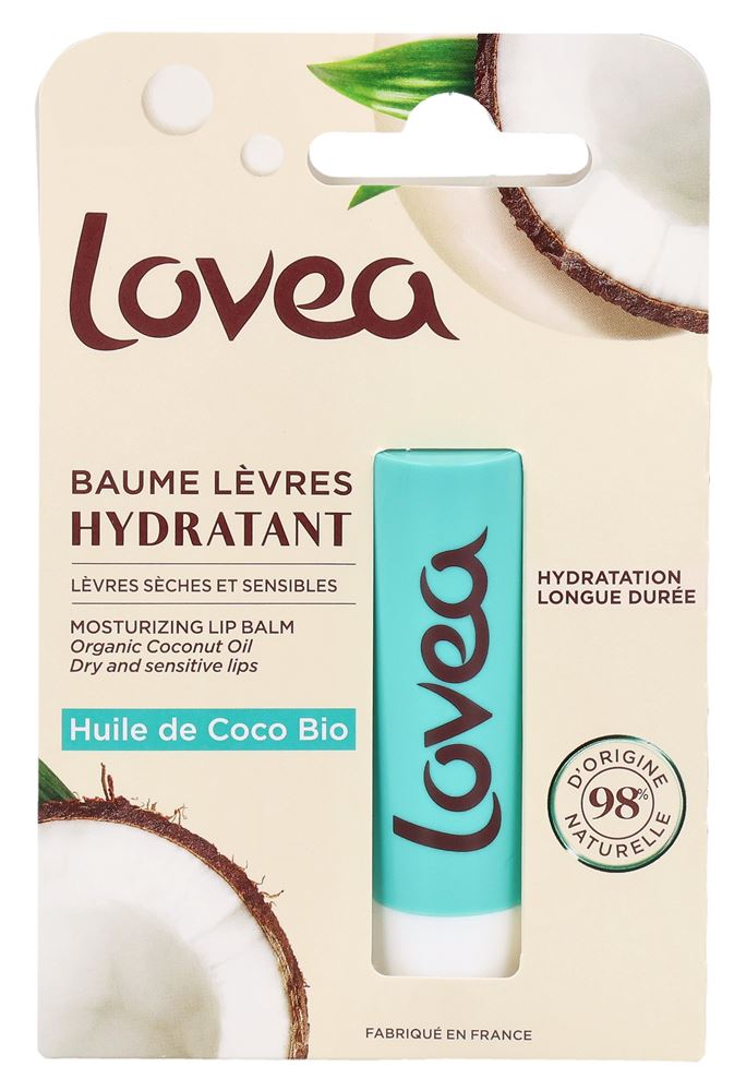Lovea Lippenbalsam Kokosnussduft Stick 4 g