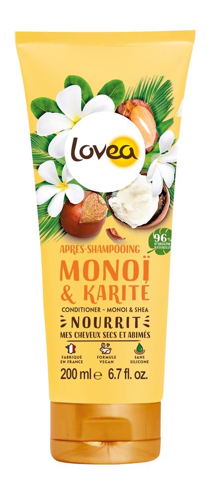 Lovea Pflegespülung Karitebutter Monoi 200 ml