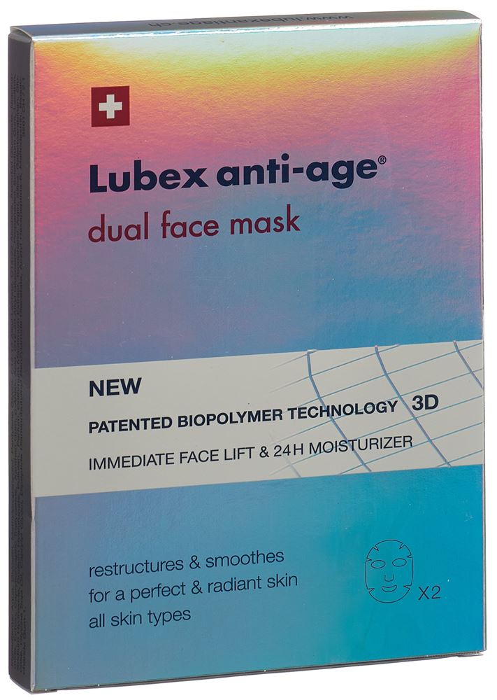 Lubex anti-age dual face mask Btl 2 Stk