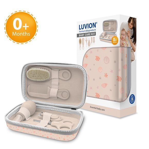 Luvion Baby Care Set pink 8-teilig