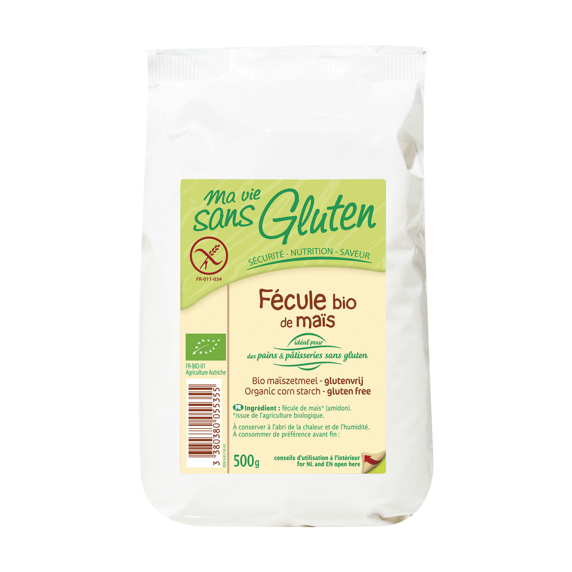 ma vie sans Gluten Maisstärke 500 g