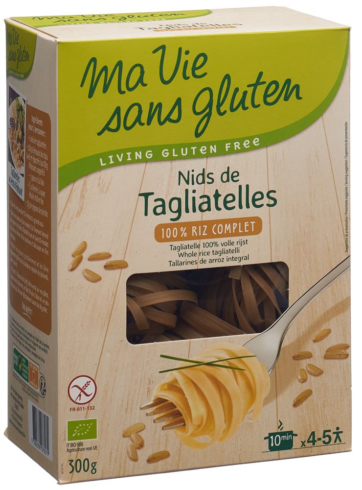 ma vie sans Gluten Tagliatelle Vollkornreis 300 g