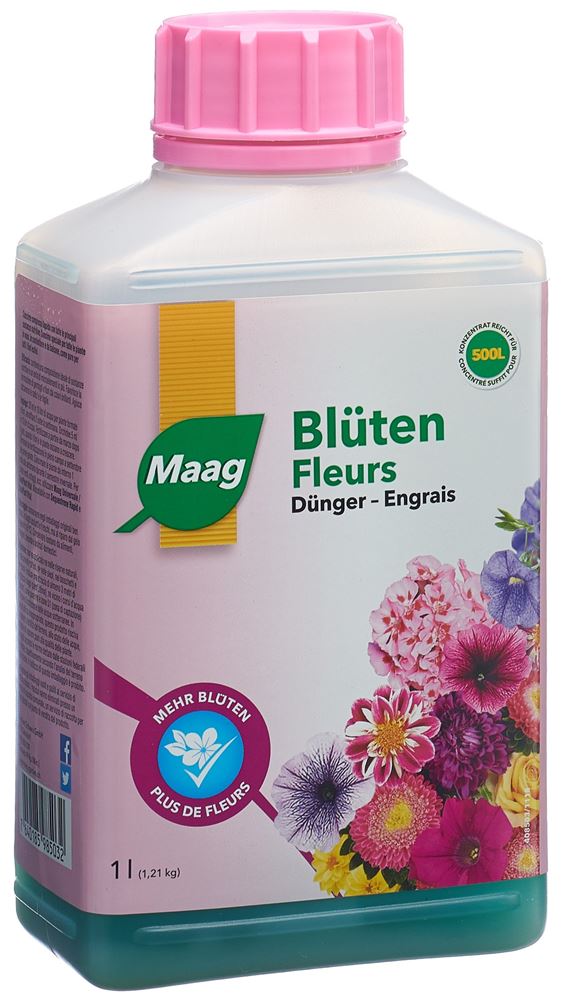 Maag Blüten Dünger Konz Fl 1 lt