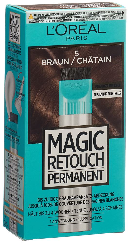 Magic Retouch Permanent 5 braun Tb