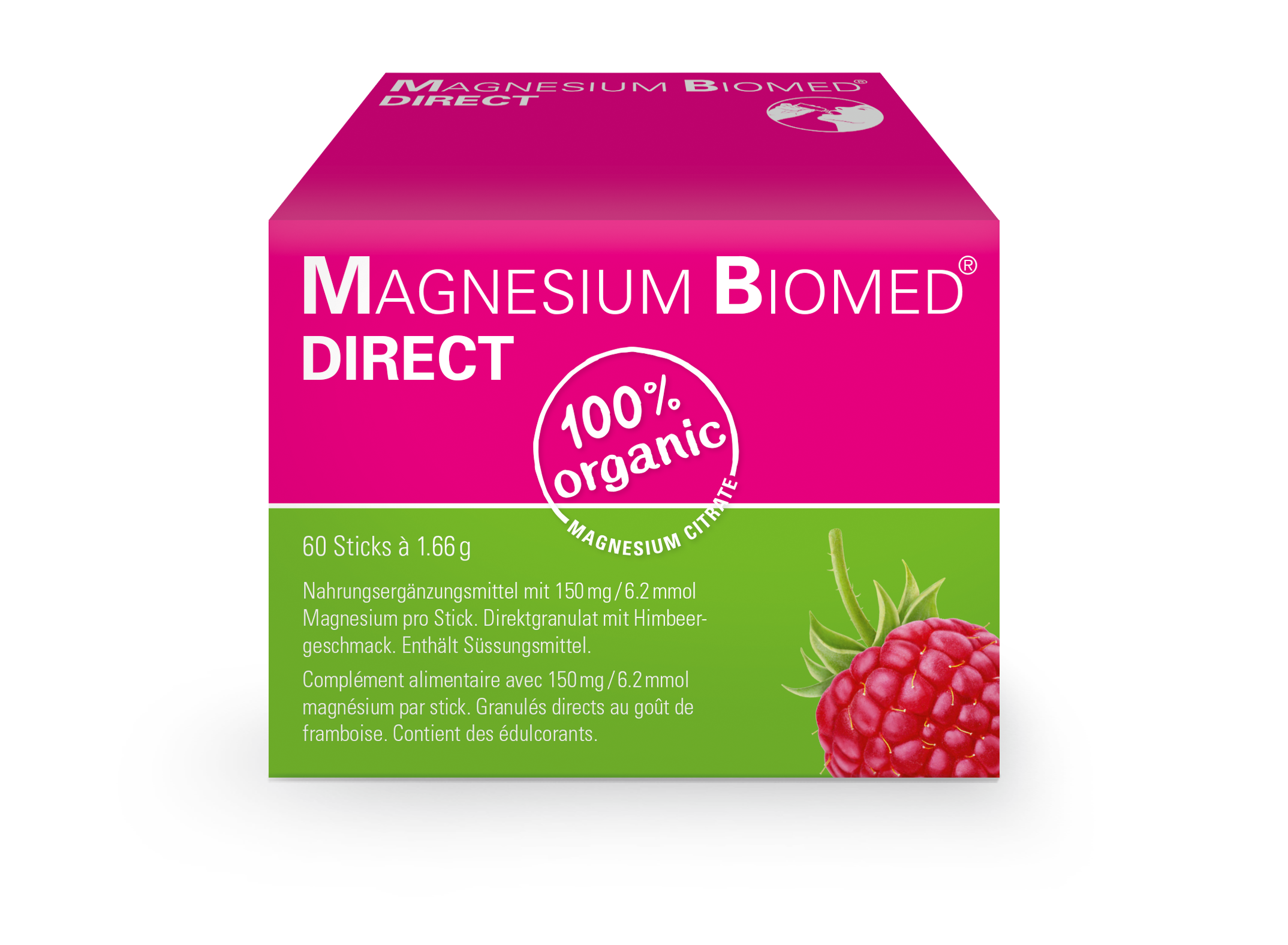 Magnesium Biomed direct Gran Stick 60 Stk