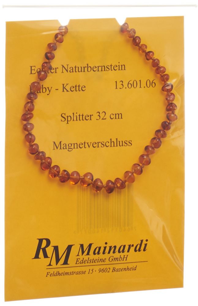 Mainardi Natur Bernstein 32cm Splitter Magnetverschluss