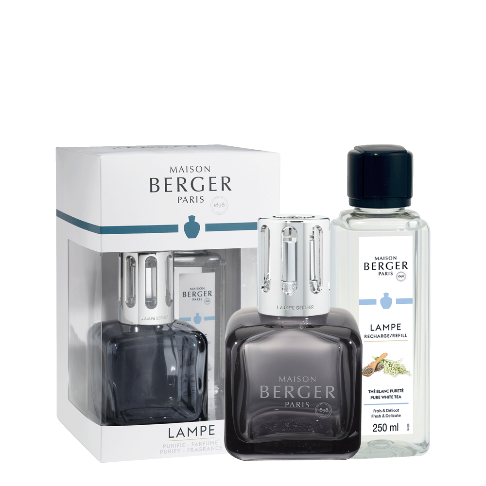 Maison Berger Lampe glaçon grise
