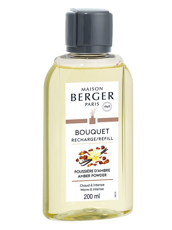 Maison Berger Refill Bouquet poussière d'ambre Fl 200 ml