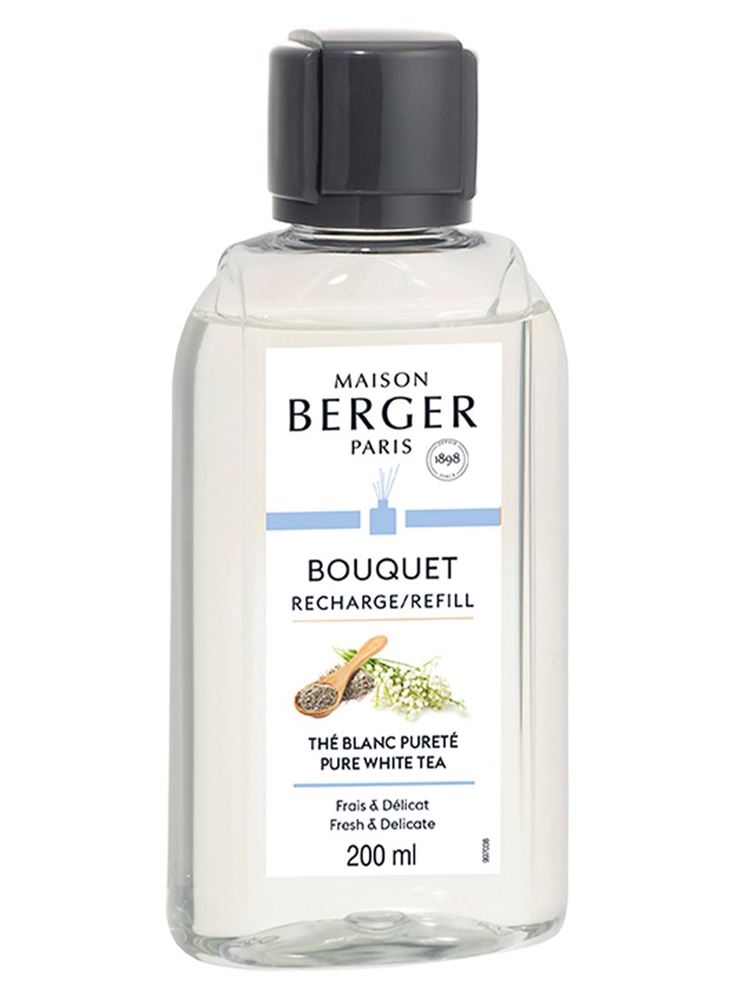 Maison Berger Refill Bouquet thé blanc pureté Fl 200 ml