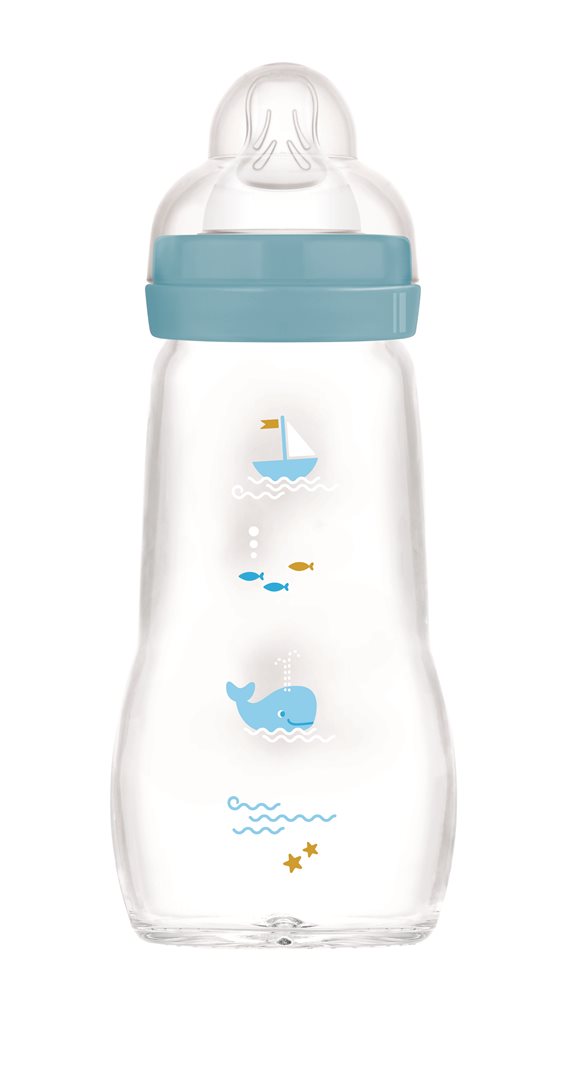 MAM Feel Good Glasflasche 260ml 2+ Monate