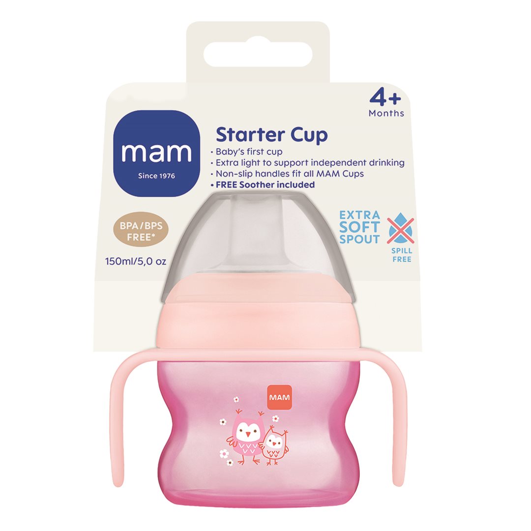 MAM Starter Cup Trinklernbecher mit Griff 4+ Monate