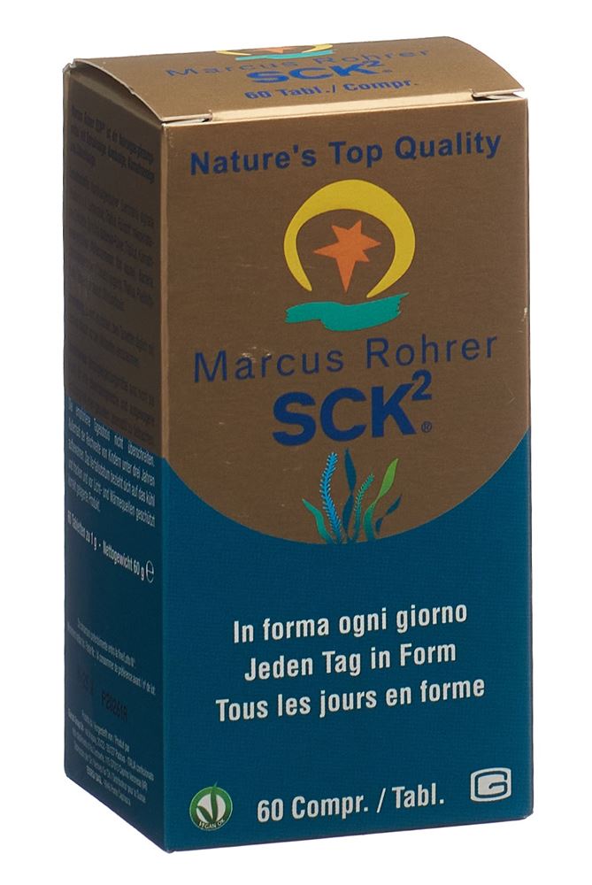 Marcus Rohrer Spirulina Sck2 Tabl Glasfl 60 Stk
