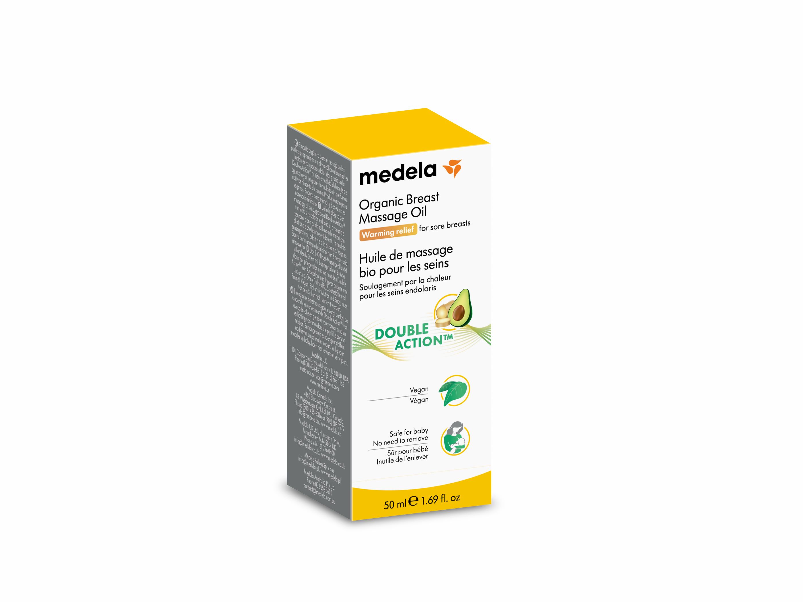 Medela Brust-Massageöl Bio Glasfl