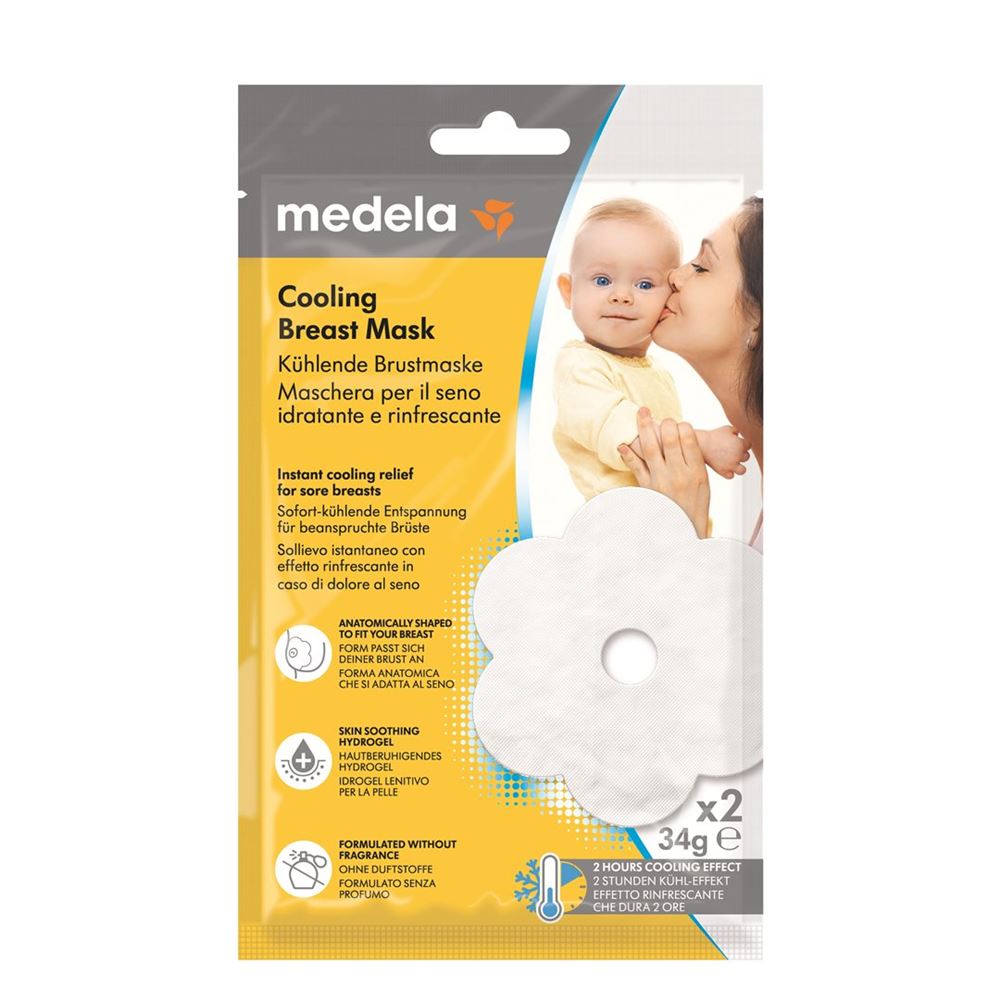 Medela Brustmaske kühlend 2 Stk