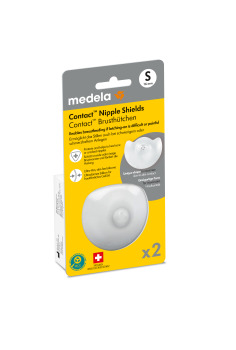 Medela Contact Brusthütchen S 16mm mit Box 1 Paar