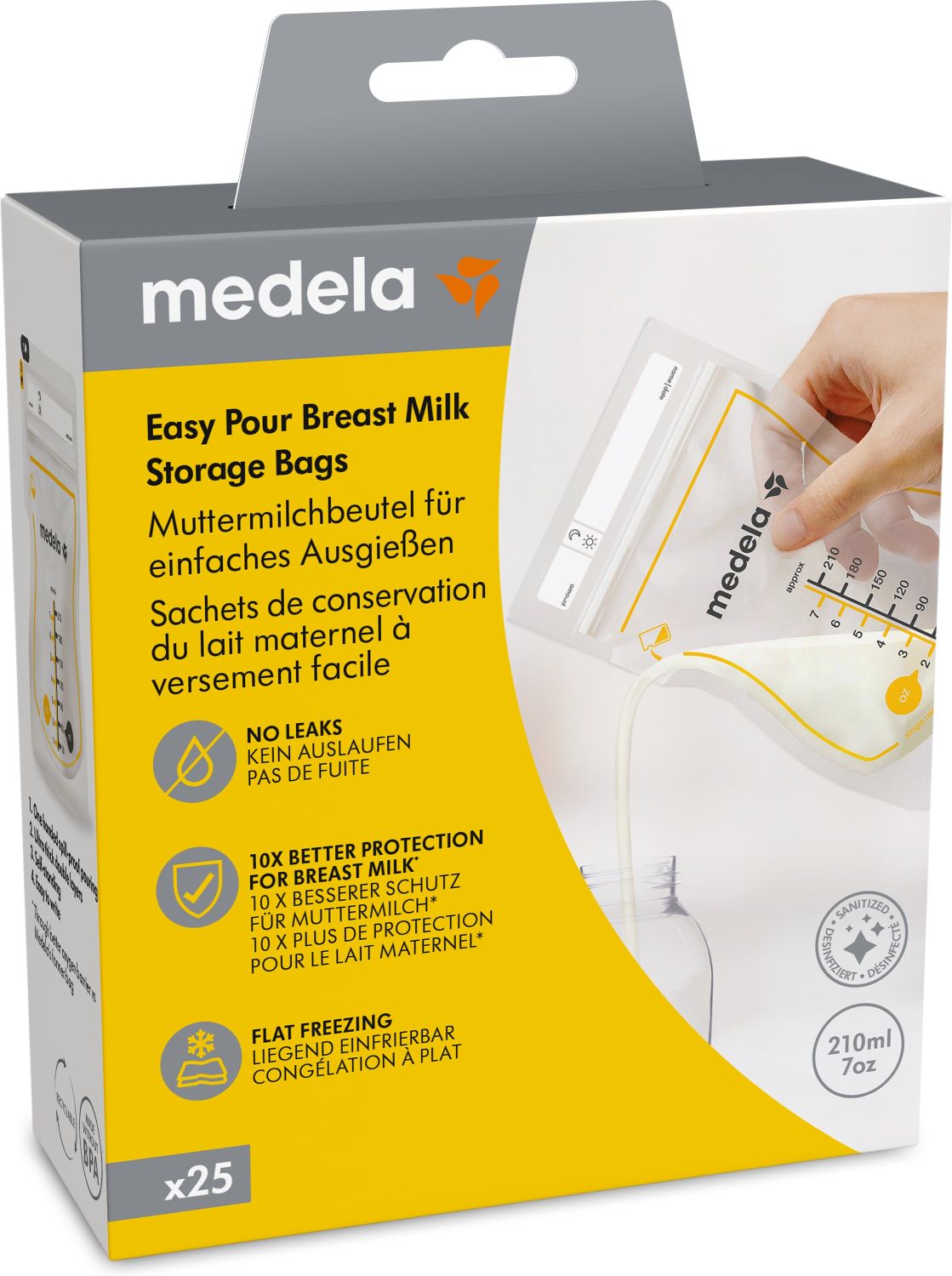 Medela Easy Pour Muttermilchbeutel 25 Stk