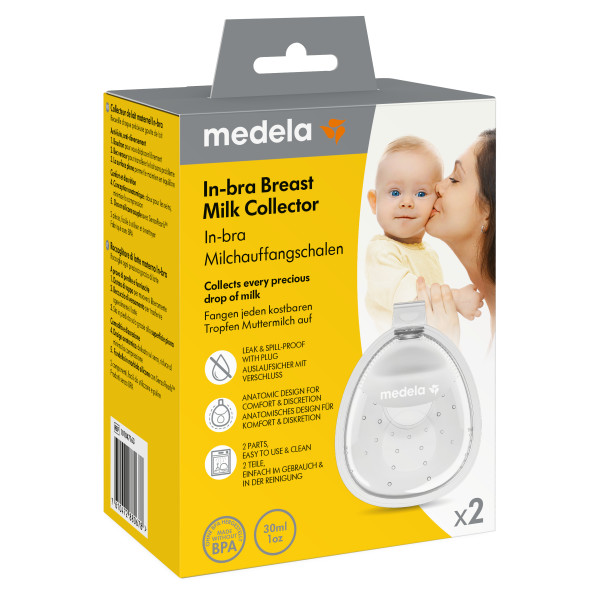 Medela InBra Milchauffangschale 1 Paar