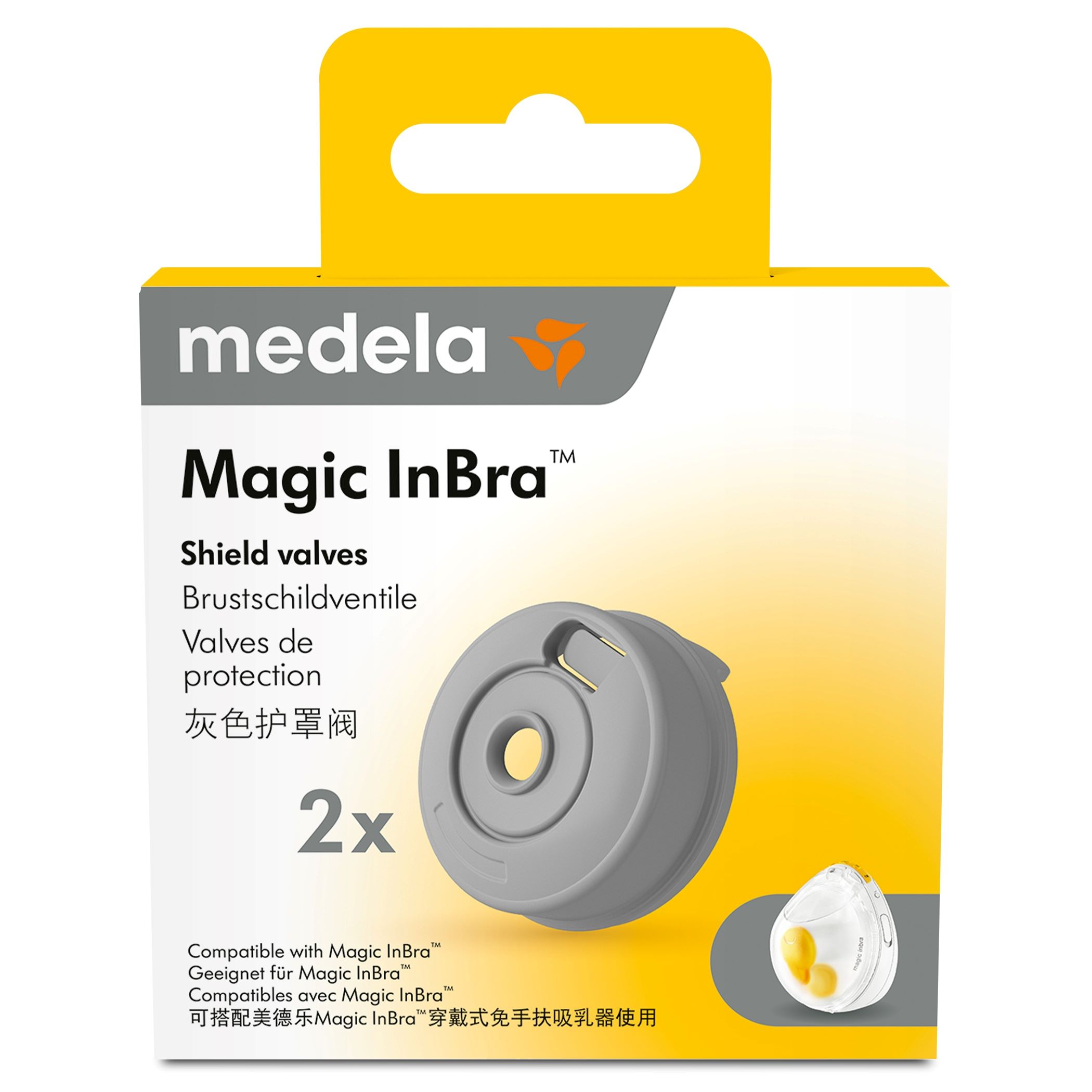 Medela Magic InBra Brusthaubenventile 2 Stk