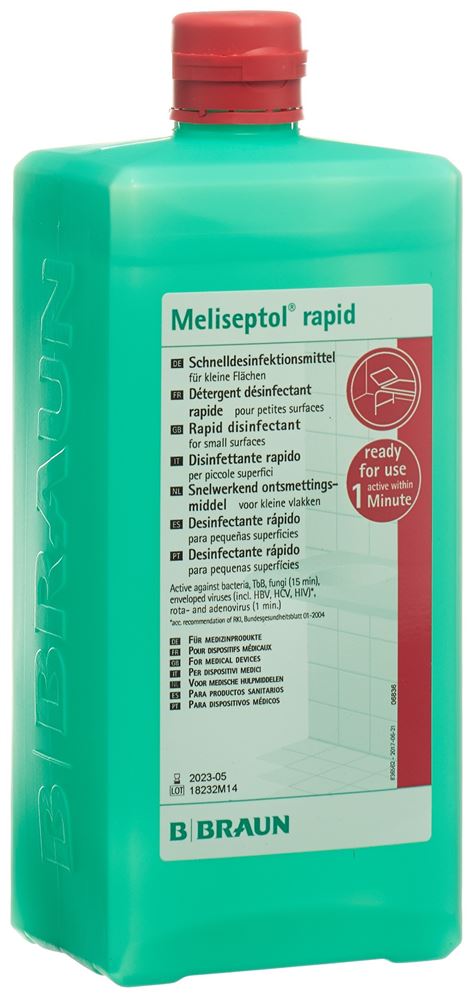 Meliseptol rapid Ovalfl 1000 ml