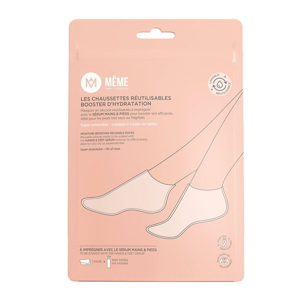 Meme Socken Feuchtigkeits-Booster wiederverwendbar Btl 1 Paar