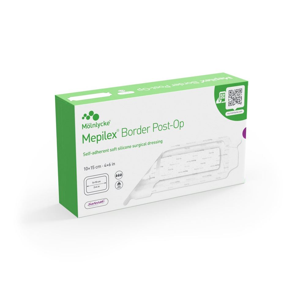 Mepilex Border Post OP 10x15cm 10 Stk