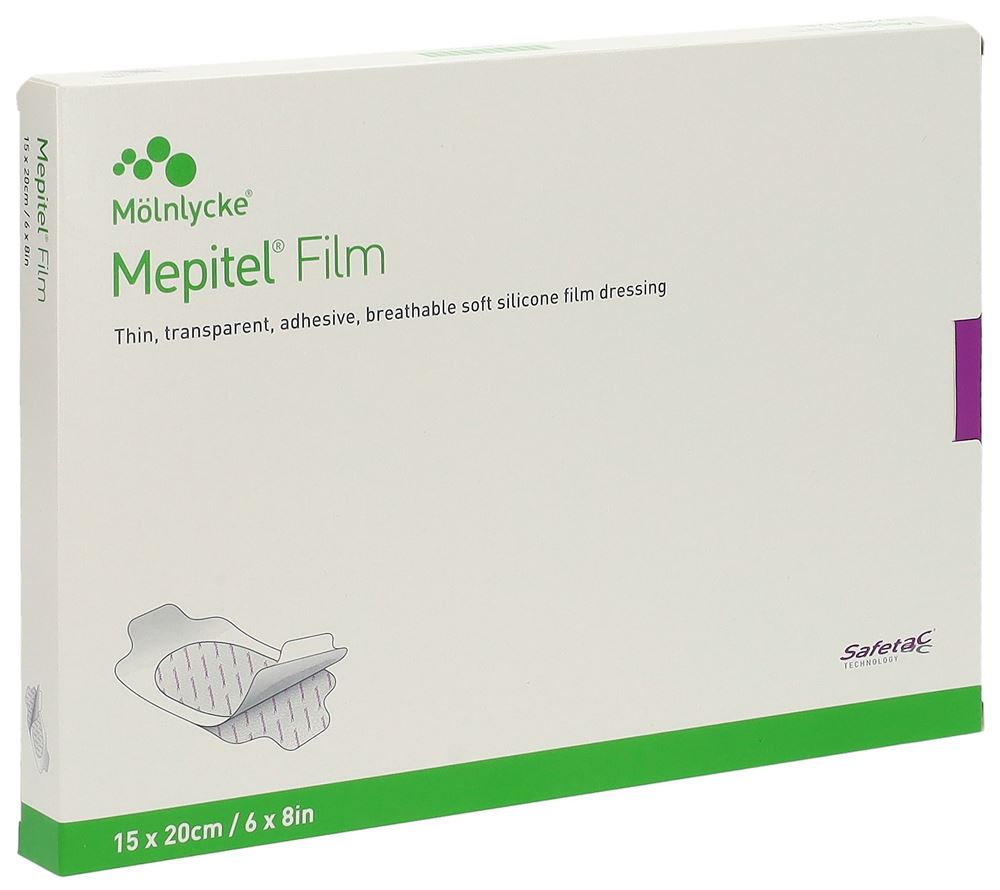 Mepitel Film Safetac 15x20cm 10 Stk