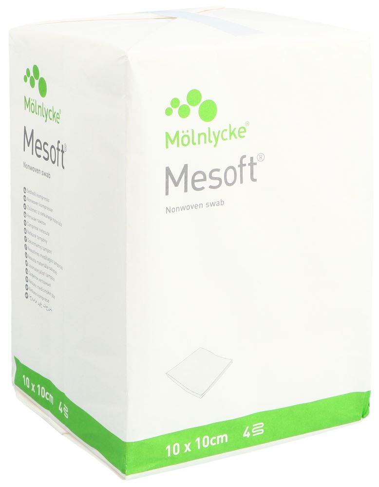 Mesoft NW Kompressen 10x10cm unsteril 100 Stk