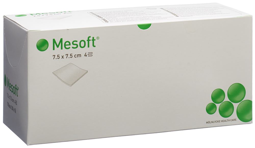 Mesoft NW Kompressen 7.5x7.5cm steril 30 x 5 Stk