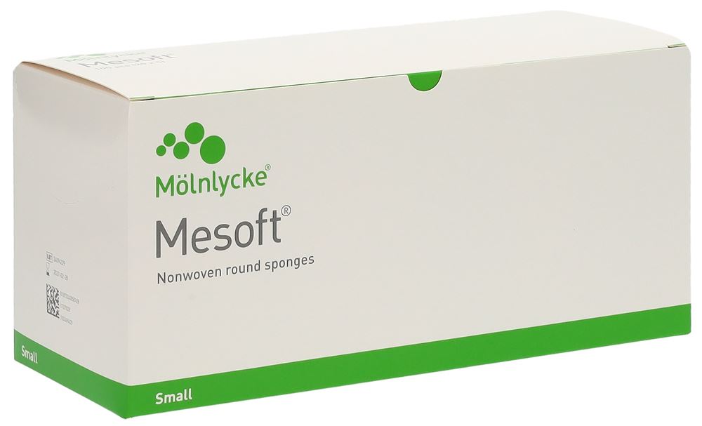 Mesoft NW Rundtupfer 25mm steril 20 x 5 Stk