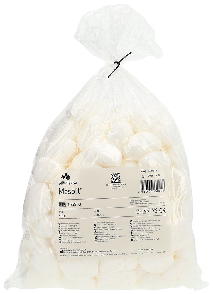 Mesoft NW Rundtupfer 45mm unsteril 100 Stk