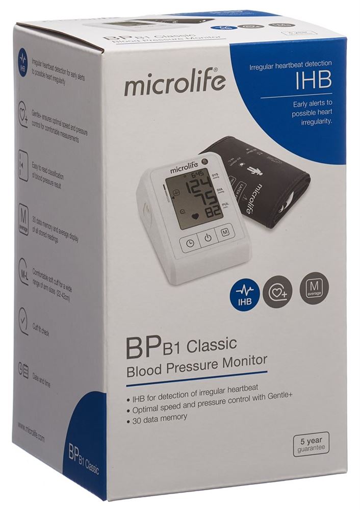 Microlife Blutdruckmessgerät B1 Classic