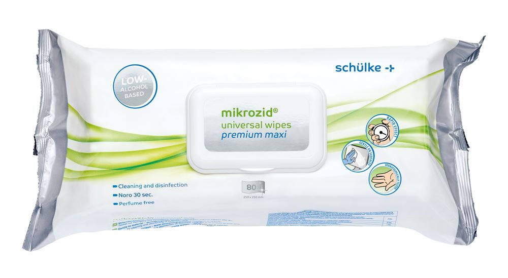 mikrozid universal wipes premium maxi 80 Stk