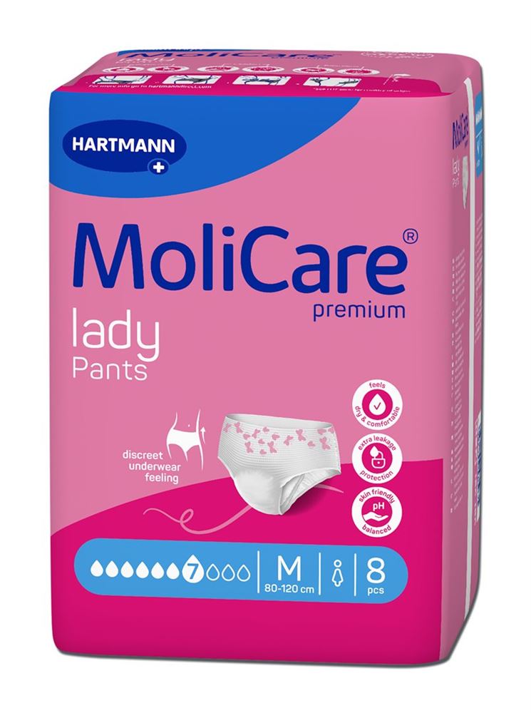 MoliCare Premium Lady Pants M 7 Tropfen Btl 8 Stk