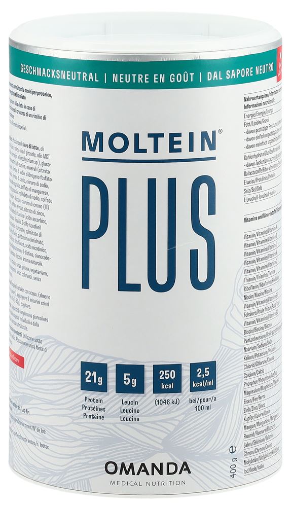 Moltein Plus 2.5 Geschmacksneutral Ds 400 g