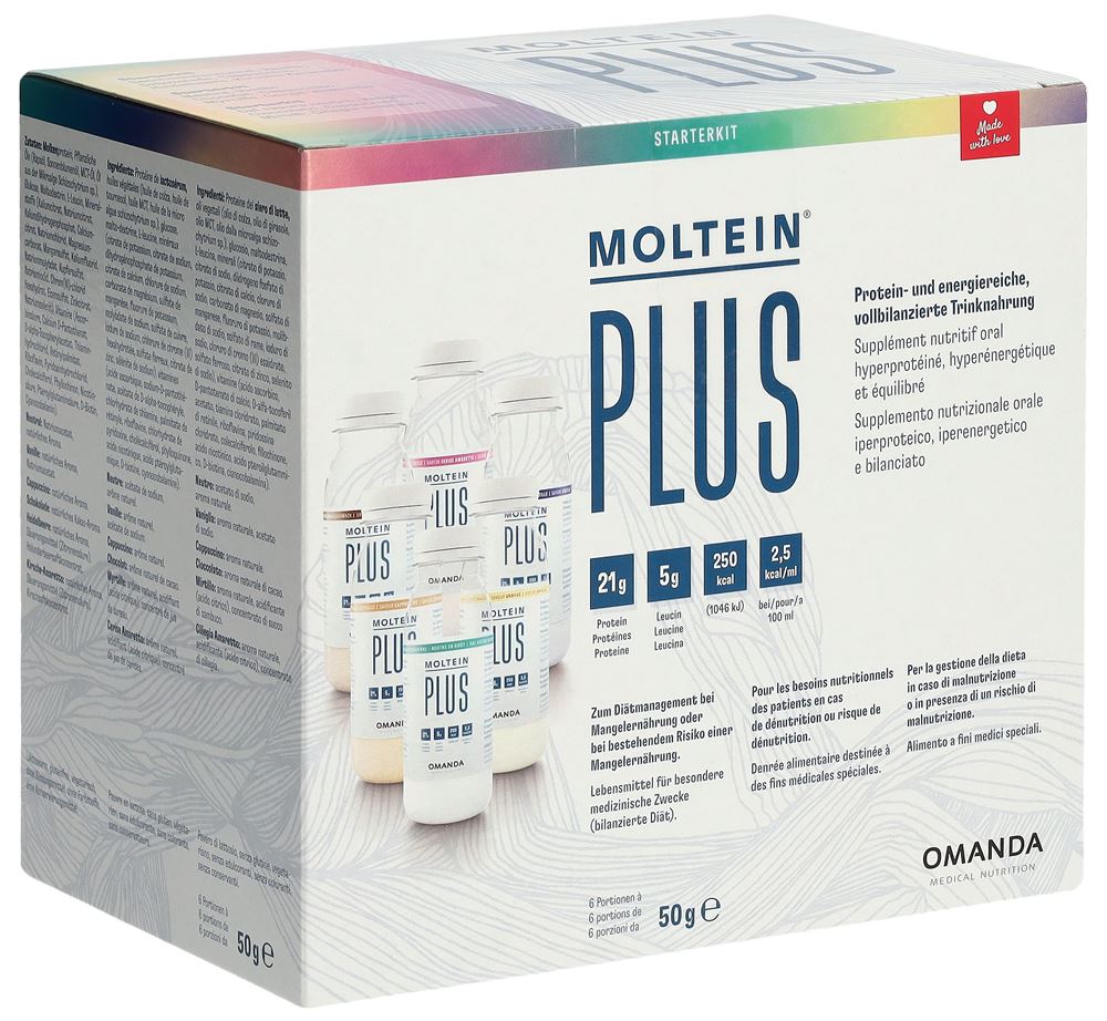 Moltein Plus 2.5 Starterkit 6 Fl 55 g