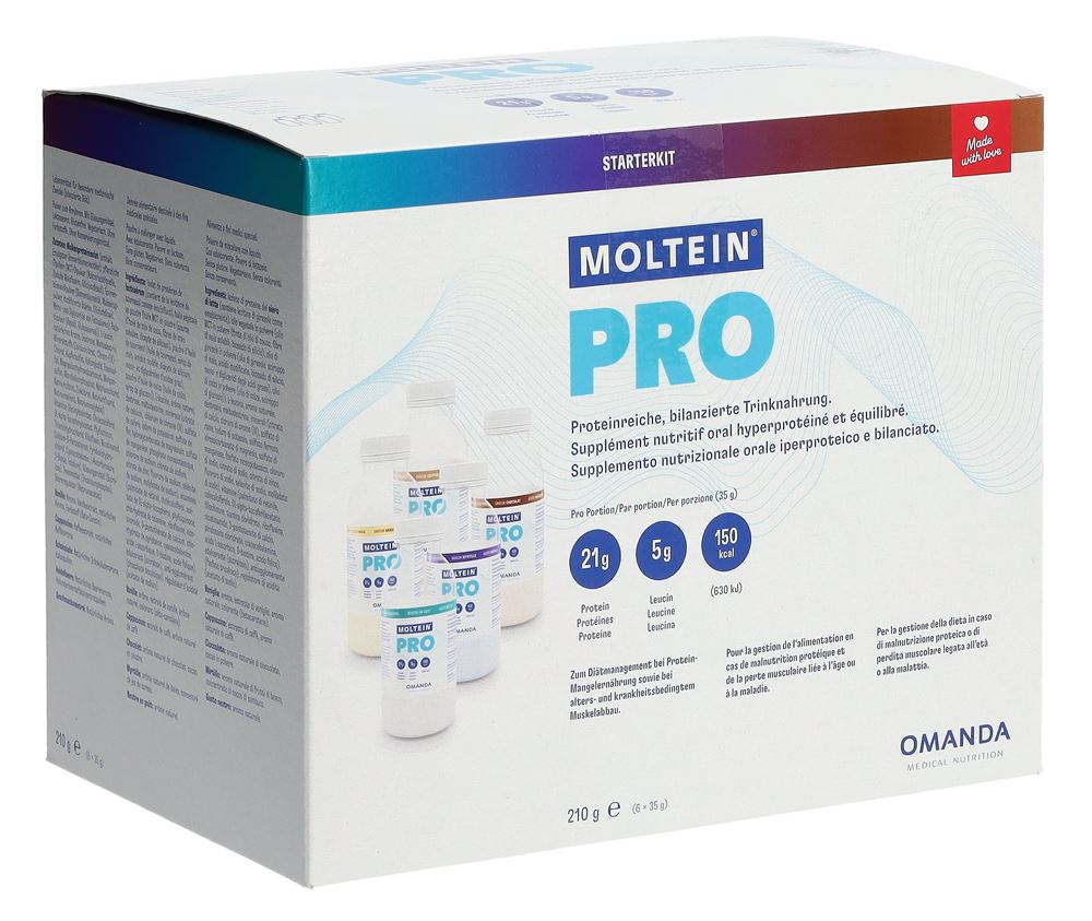 Moltein PRO 1.5 Starterkit 6 Fl 35 g