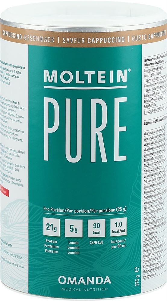 Moltein Pure Cappuccino Ds 375 g