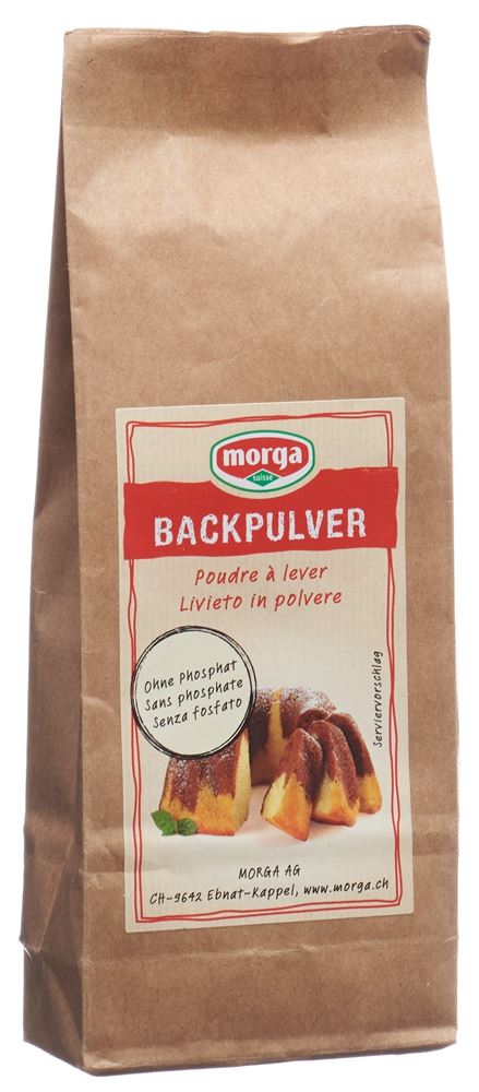 Morga Backpulver Ohne Phosphat Beutel 200 G