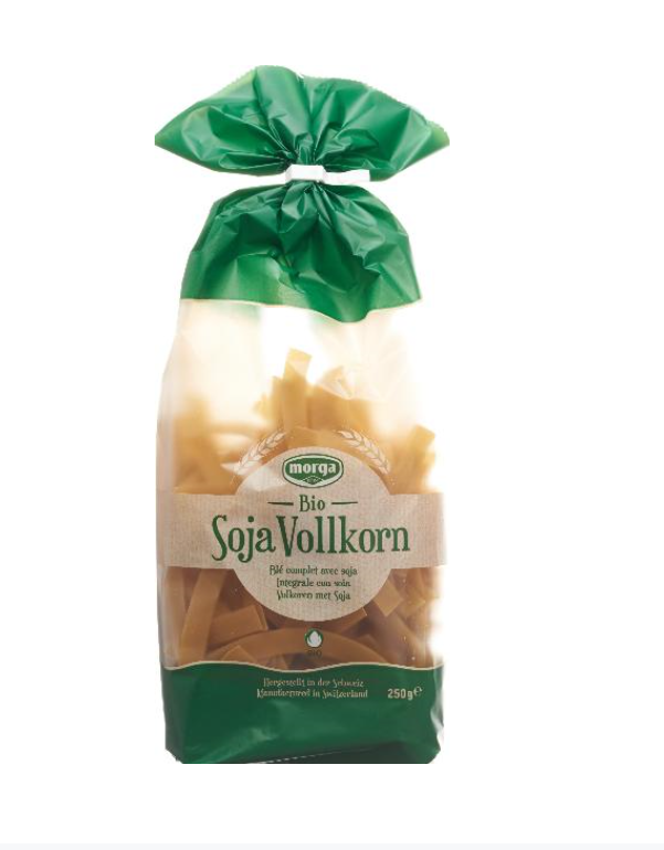Morga Bio Nudeln Breit Soja Knospe 250 g