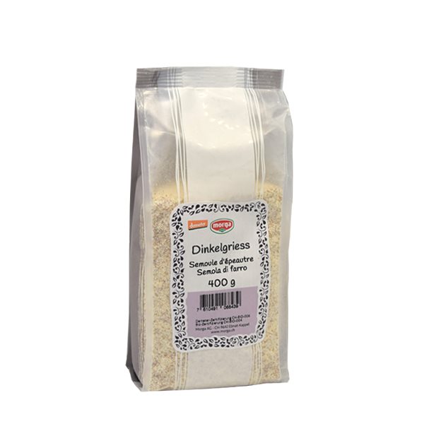 Holle Dinkelgriess Bio Demeter Beutel 400 G