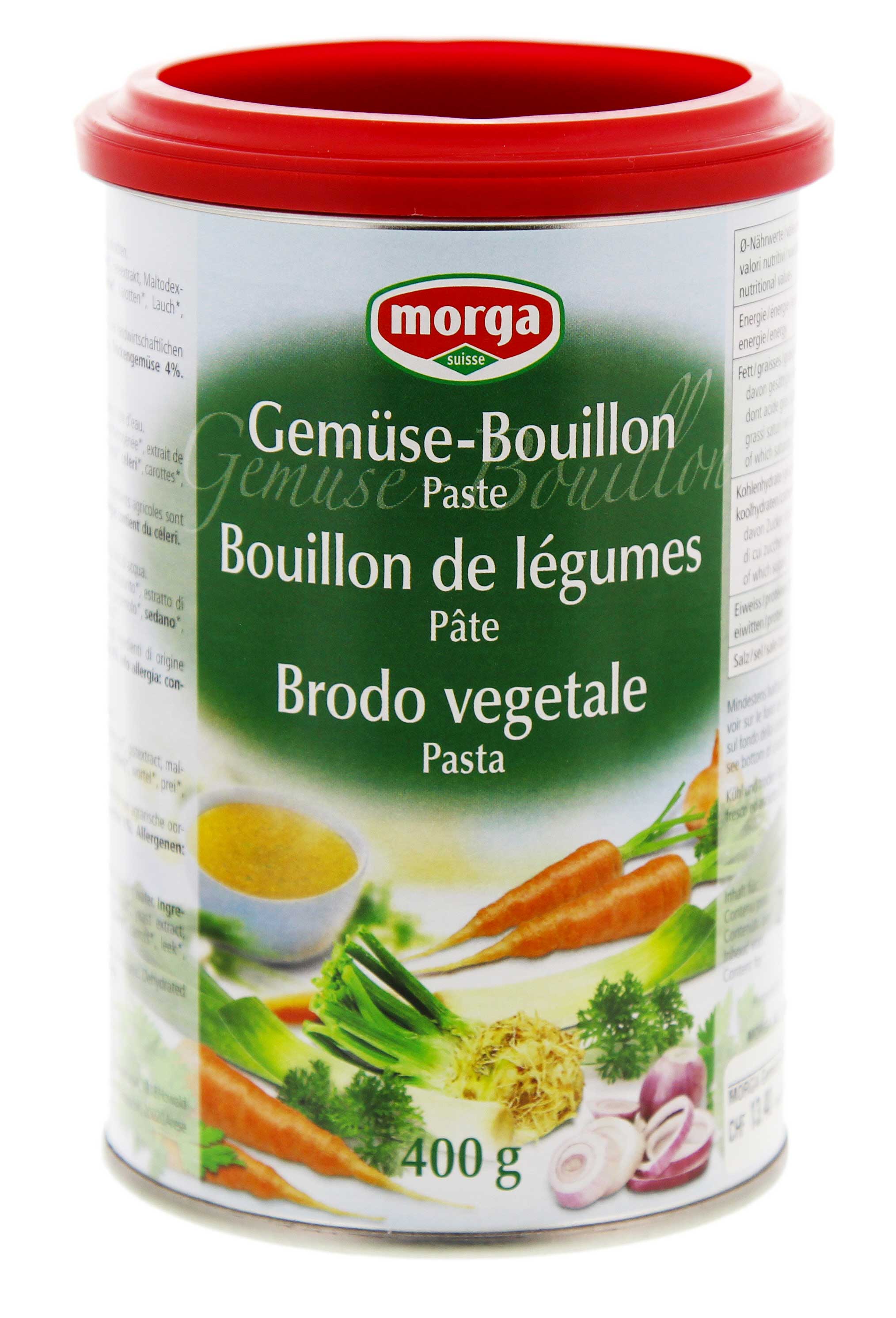 Morga Gemüse Bouillon Paste Ds 400 g